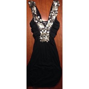 bebe | Black Cocktail Dress | Size XS